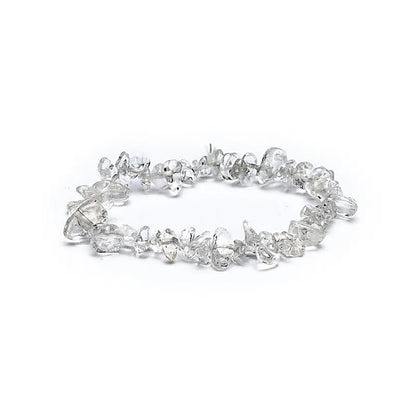 Bracelet chips de Cristal de Roche