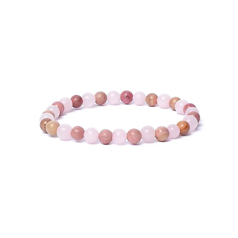 Bracelet Quartz Rose / Thulite – vue 2