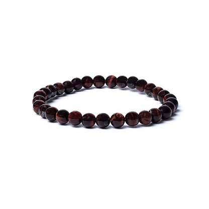 Bracelet Oeil de Tigre rouge