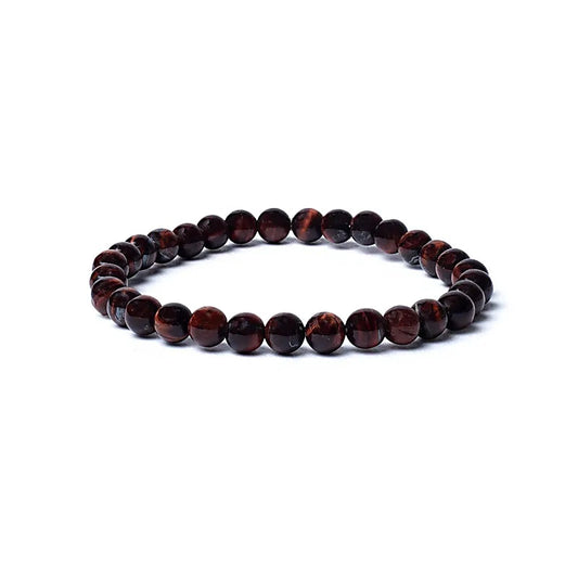 Bracelet Oeil de Tigre rouge