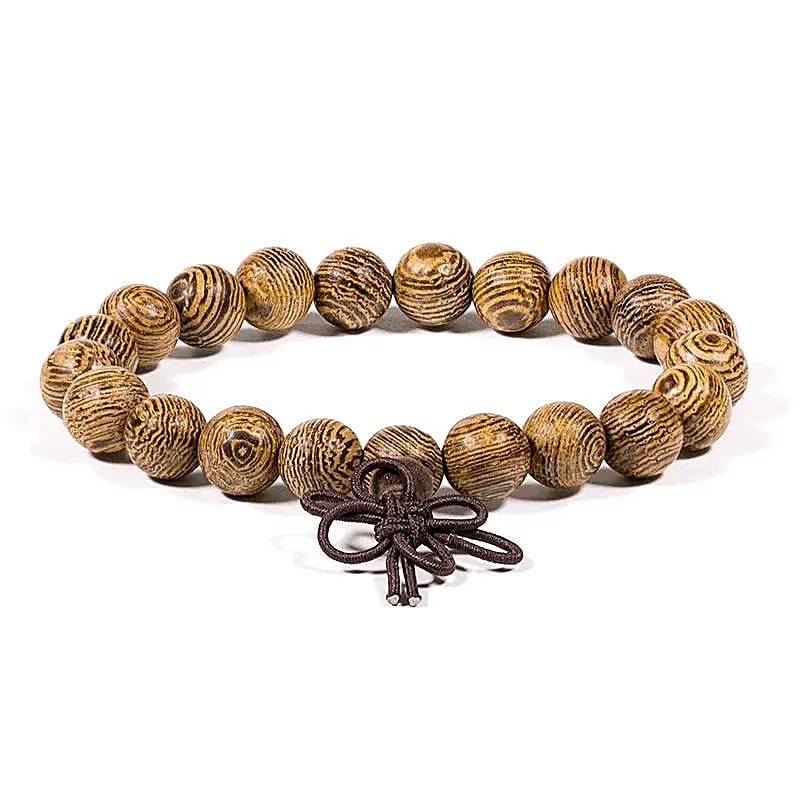 Bracelet en Bois Wengé | 21 perles – vue 2