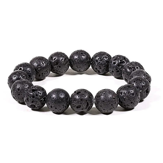 Bracelet Pierre de Lave - 12 mm