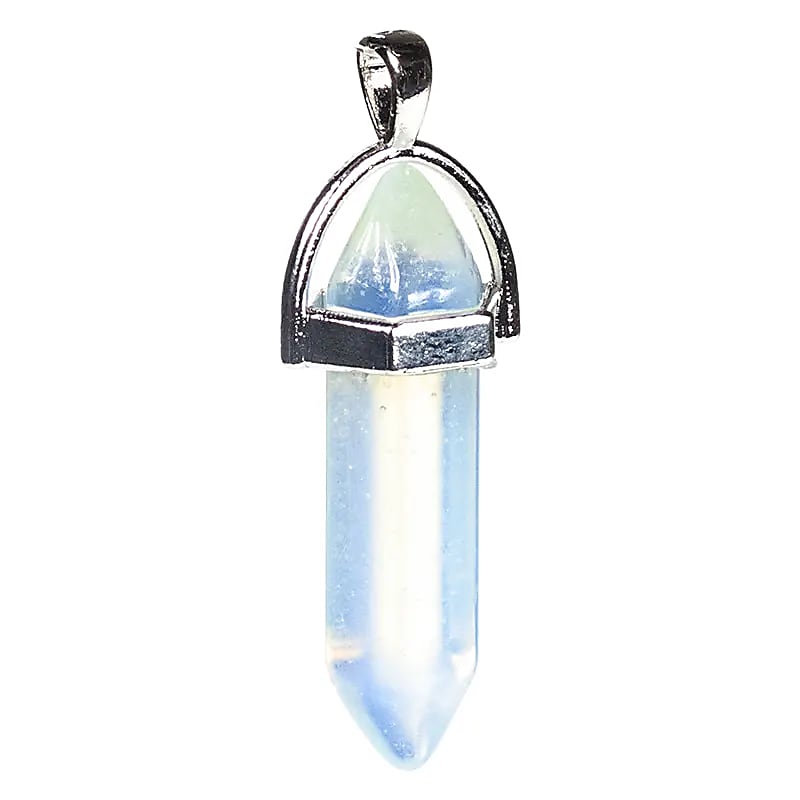 Pendentif Opalite Lumineux et Élégant
