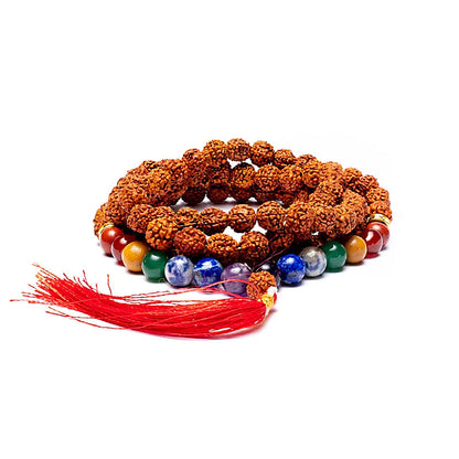 Mala Rudraksha 7 chakras