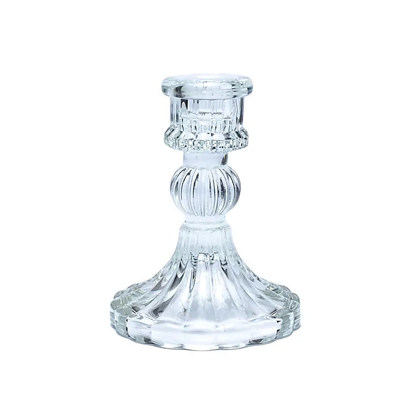 Bougeoir en verre de table – vue 2
