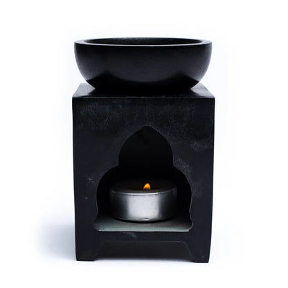 Brûle parfum en stéatite - Bouddha