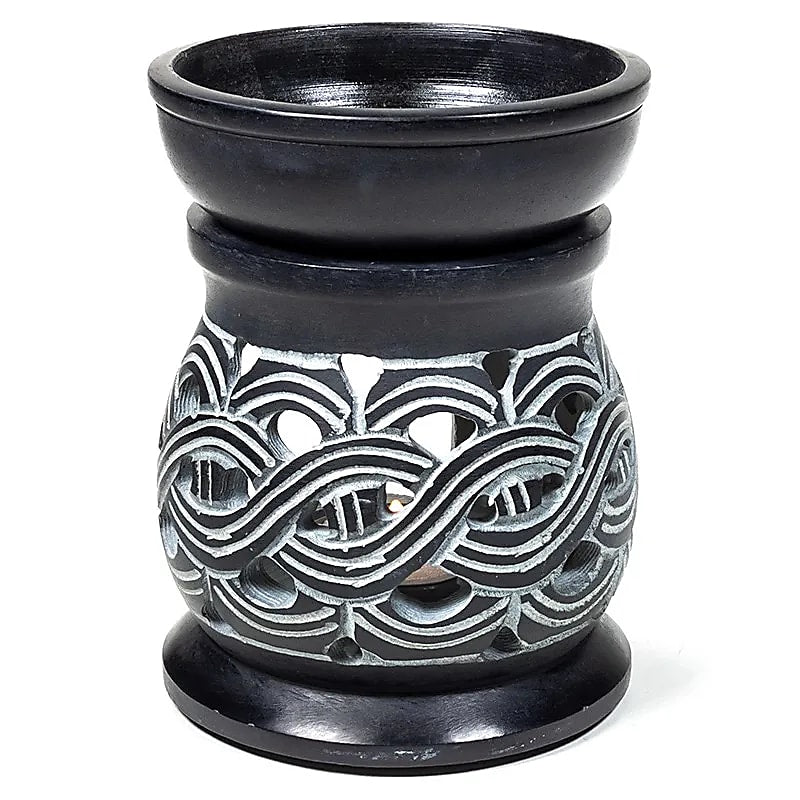 Brûle parfum en stéatite - Noeuds celtiques