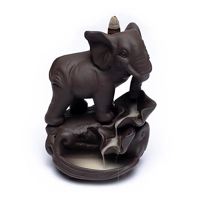 Fontaine à encens | Éléphant – vue 2