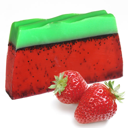 Savon Artisanal Fraise – Douceur et Gourmandise