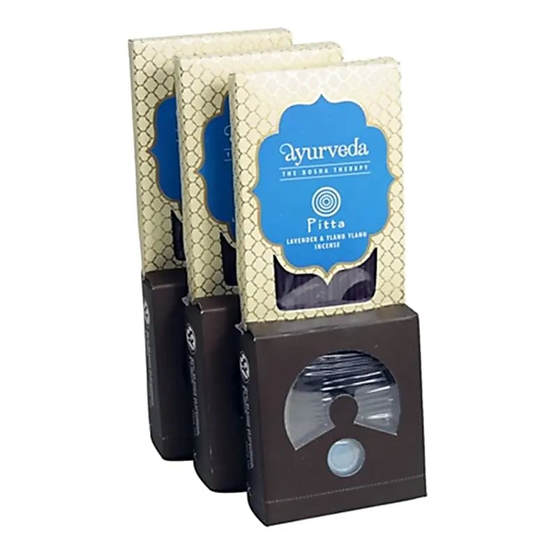 Coffret Ayurveda - cônes + bâton + support