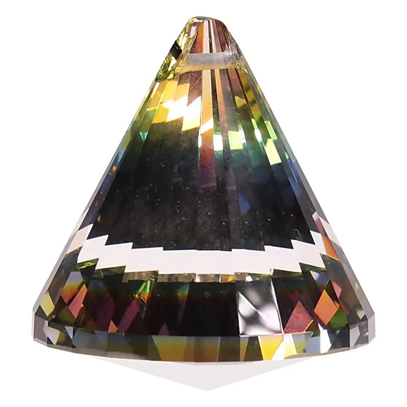 Cristal arc-en-ciel Cône