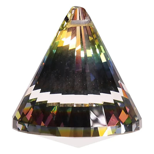 Cristal arc-en-ciel  Cône