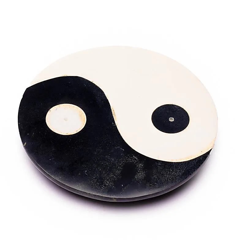 Brûleur encens cônes et bâtons - Yin Yang