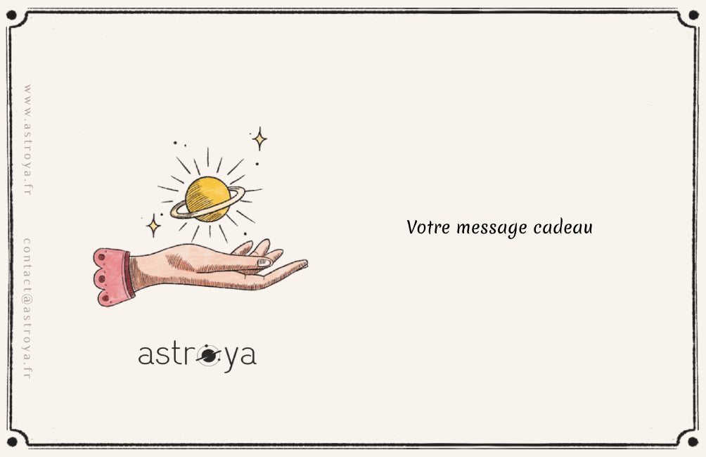 Votre message sur une carte