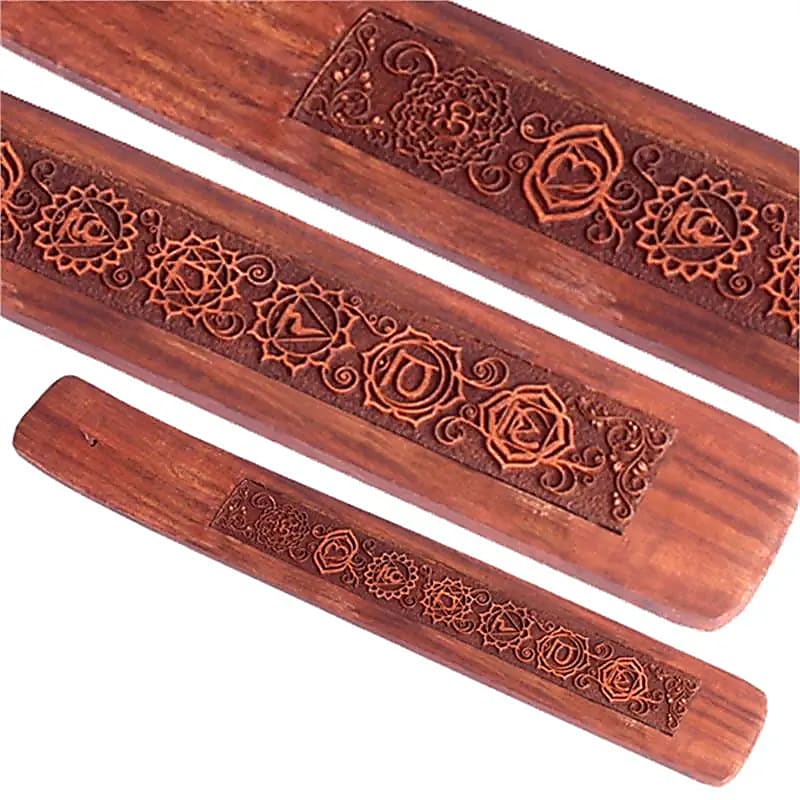 Brûle encens Bois sculpté – vue 2