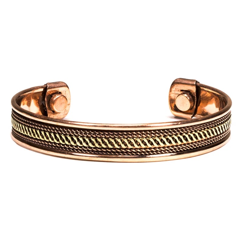 Bracelets cuivre magnétique | Gravés - composition du lot - 2nd bracelet