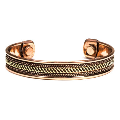 Bracelets cuivre magnétique | Gravés - composition du lot - 2nd bracelet