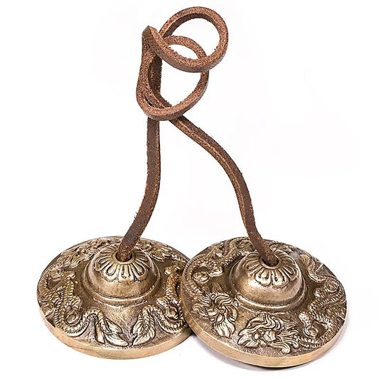 Cymbales / Tingshas - Dragons - 5.8 cm / normal - Astroia