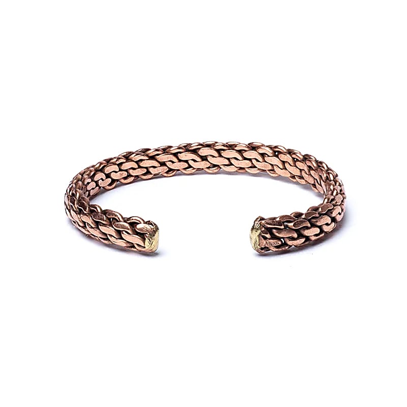 Bracelet cuivre 4 torsades