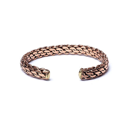 Bracelet cuivre 4 torsades
