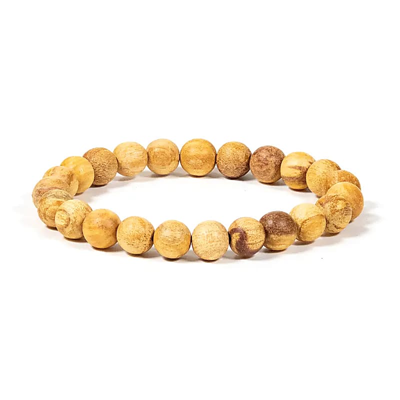 Bracelet Palo Santo perles rondes - 8 mm
