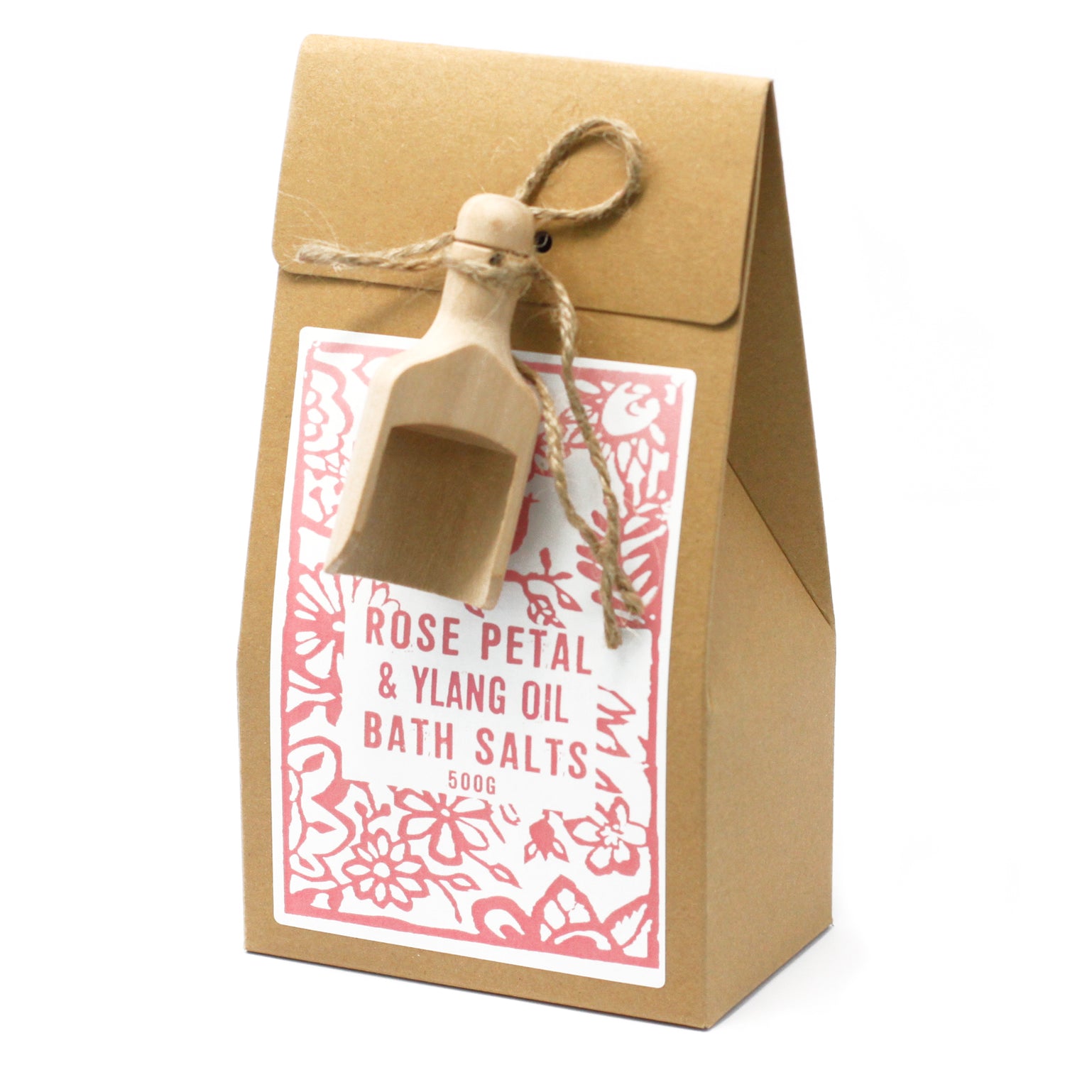 Sel de bain de l'Himalaya - Pétales de Rose et Ylang Ylang