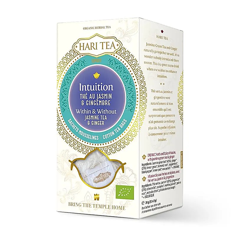 Thé vert bio Within &amp; Without - Jasmin &amp; Gingembre | Hari Tea
