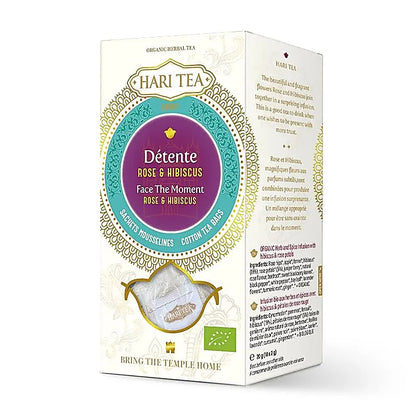 Tisane bio Face the Moment - Rose &amp; Hibiscus | Hari Tea