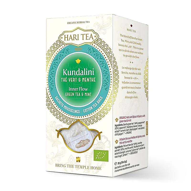 Thé vert bio Inner Flow - Sencha, Menthe & Piment | Hari Tea