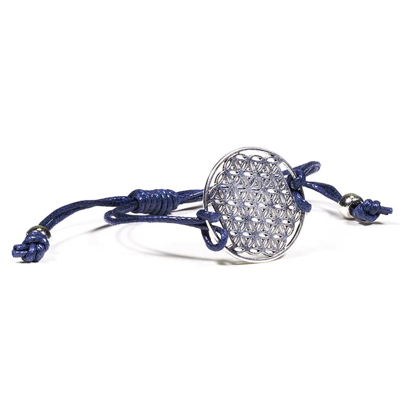 Bracelet Fleur de Vie Lien – Lien Bleu | Harmonie &amp; Style