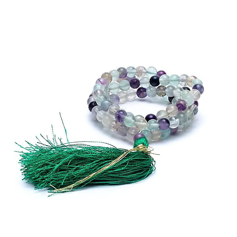 Mala Fluorite | 108 perles de qualité AA