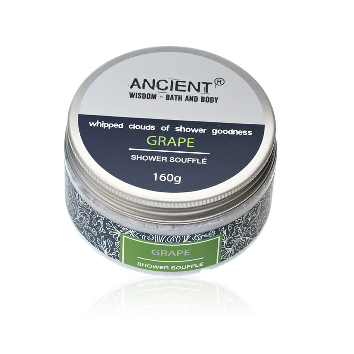 Mousse de Douche Raisin 160g – Fraîcheur et Douceur pour la Peau - vue de dessus