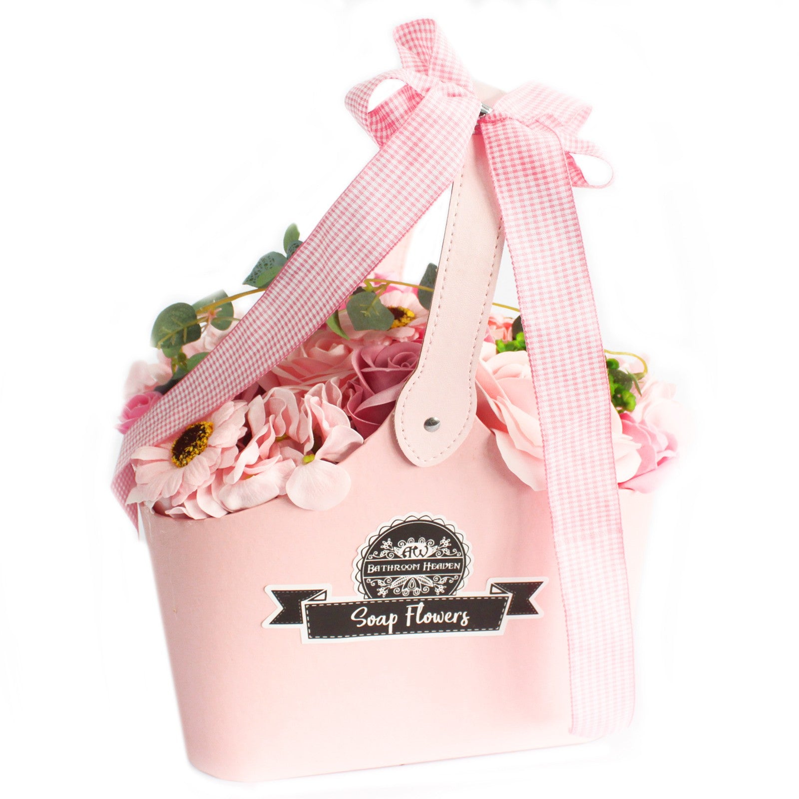 Bouquet de fleurs de savon XL — cadeau fête des mères original et durable