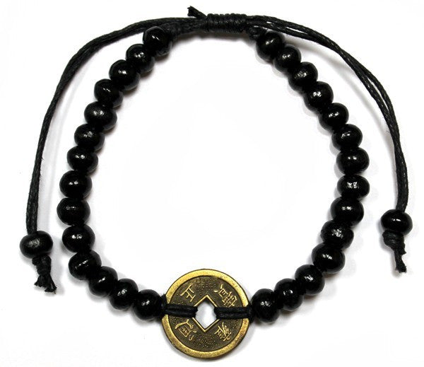 Bracelet Feng Shui - Noir