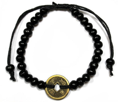 Bracelet Feng Shui - Noir