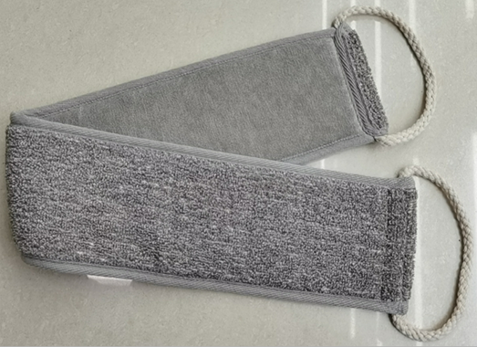 Sangle dorsale anthracite - Bambou et Lin – vue 2