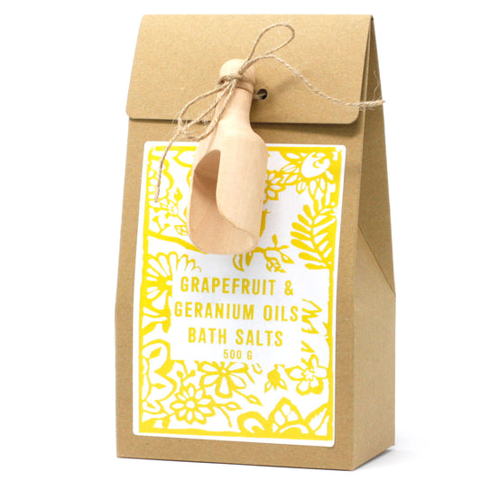 Sels de bain de l'Himalaya - Pamplemousse & Géranium