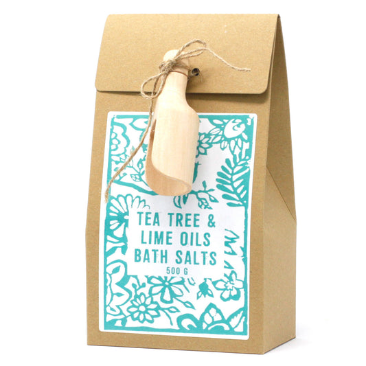 Sels de bain de l'Himalaya - Arbre à Thé et Citron Vert