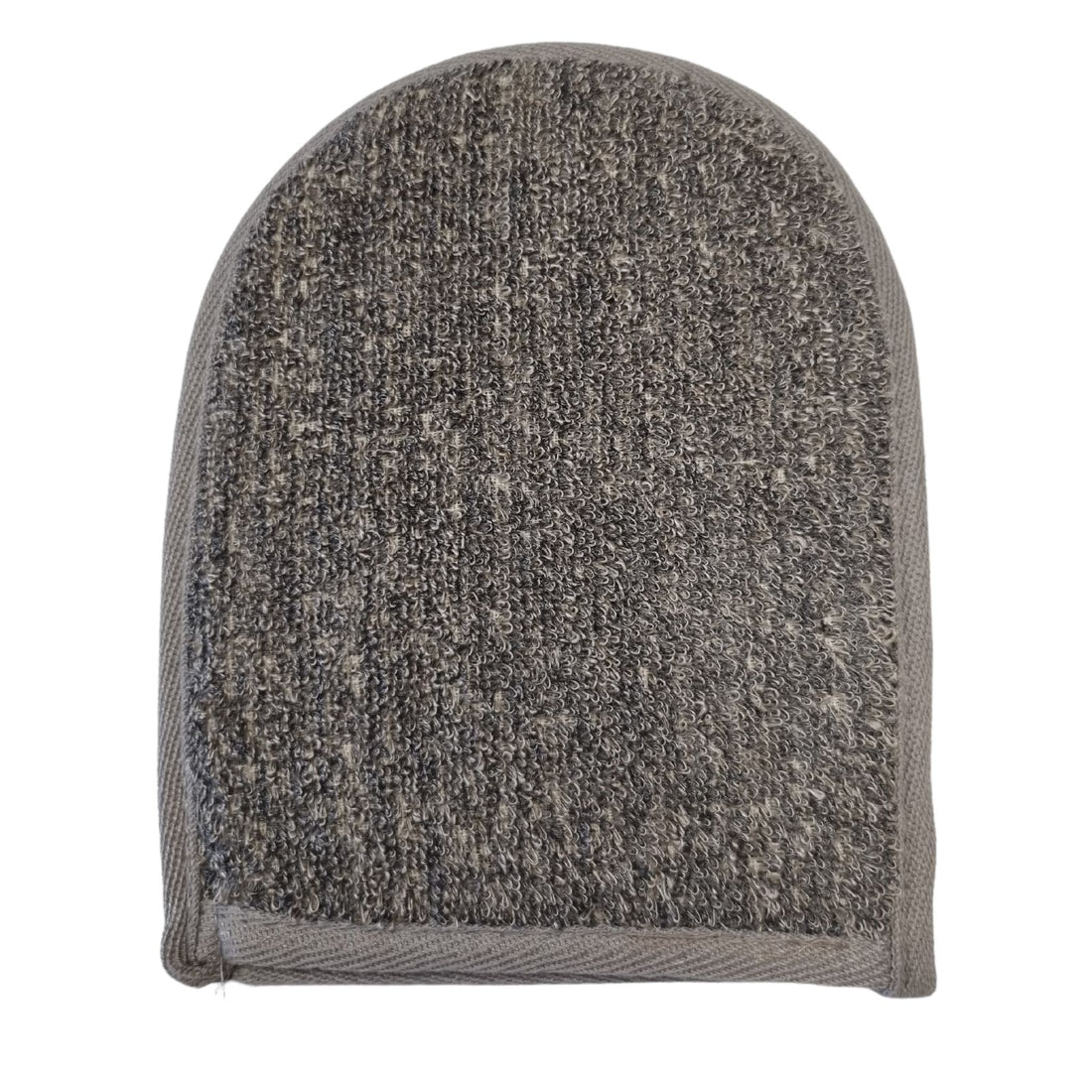 Mitaine de bain anthracite - Bambou et Lin