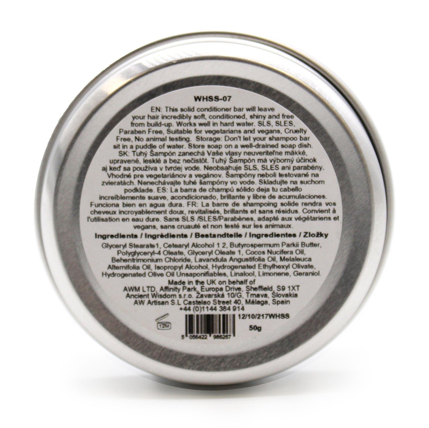 Après-Shampoing solide Wild Hare - Lavande et Thé