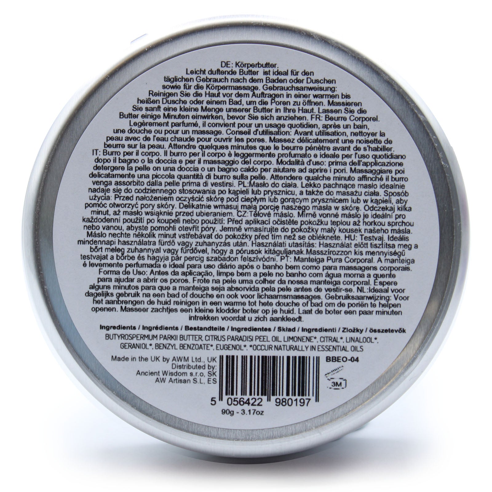Beurre corporel Pur - Aromathérapie