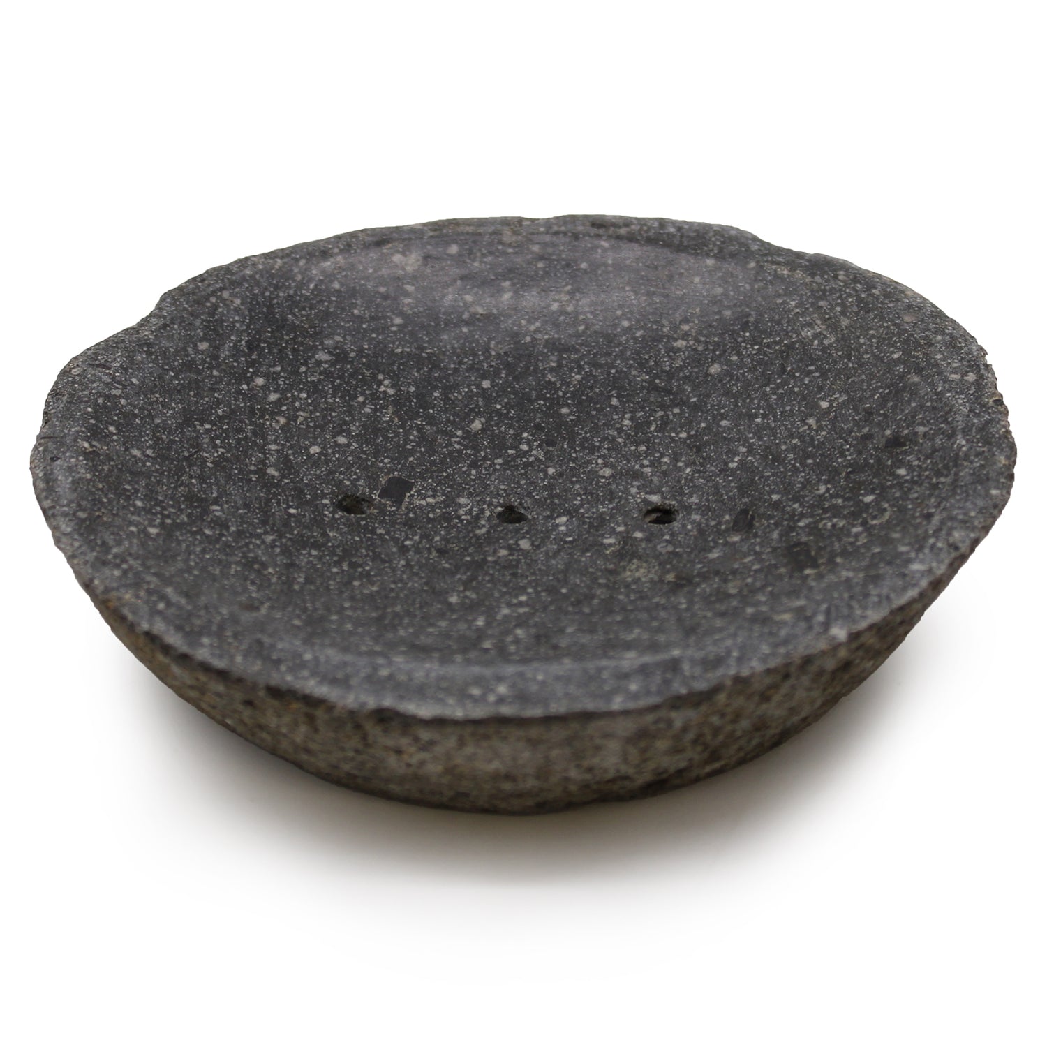 Porte savon naturel en pierre de rivière