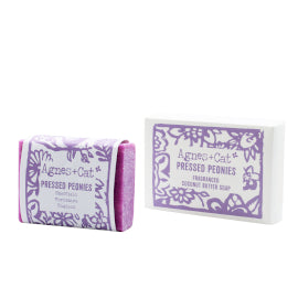 Savon Artisanal Pivoine Pressée – Douceur Florale et Hydratation