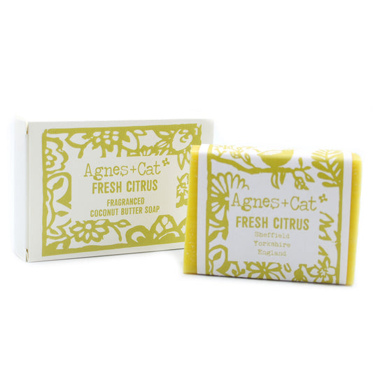 Savon Artisanal Agrumes – Fraîcheur et Énergie