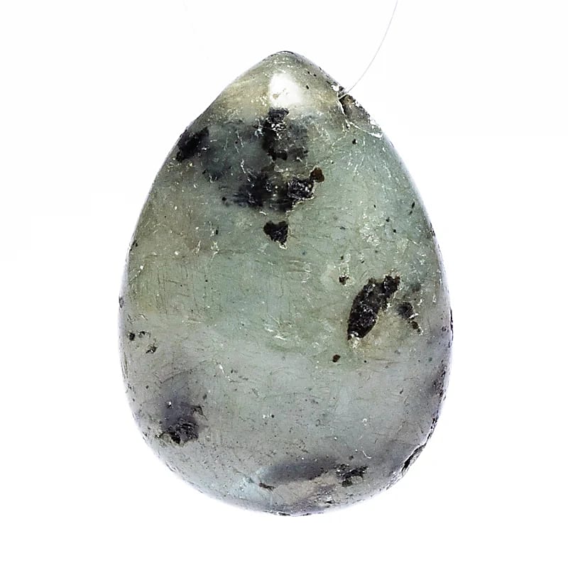 Pendentif en Labradorite percé sans fil