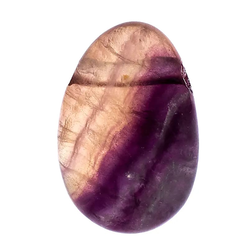 Pendentif en Fluorite percé sans fil
