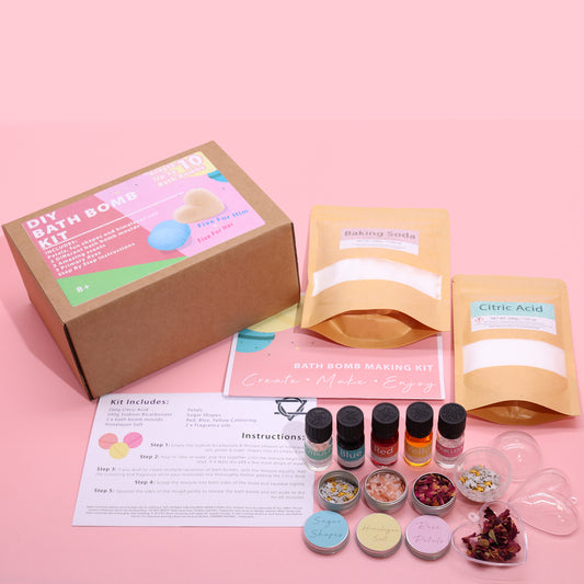 Coffret DIY Bombes de bain - Satin : une idée cadeau pour petits et grands