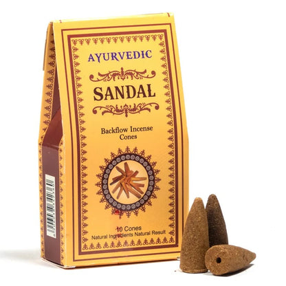 Cônes à refoulement Ayurvedique - paquets de 30g