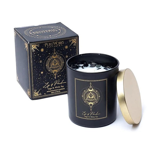 Bougies d'intention en verre - 50h | Eye of providence