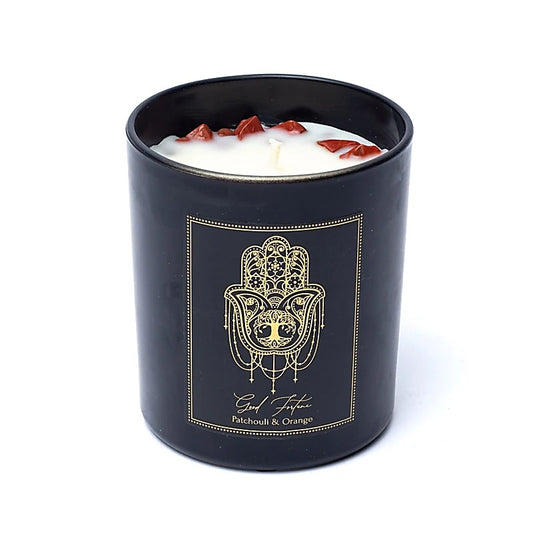 Bougies d'intention en verre - 50h | Good Fortune
